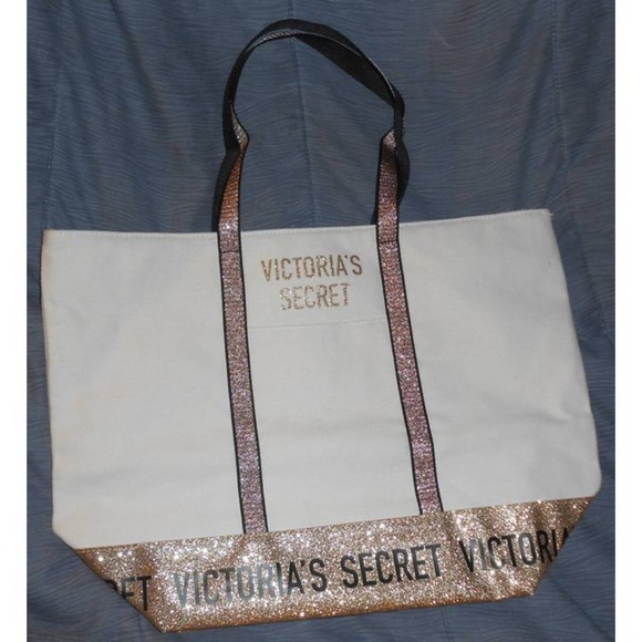 Victoria's Secret Handbags - Victoria's Secret Sparkle Tote Bag